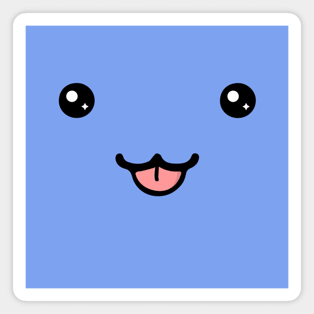 adorable cute face Magnet by STRANGER